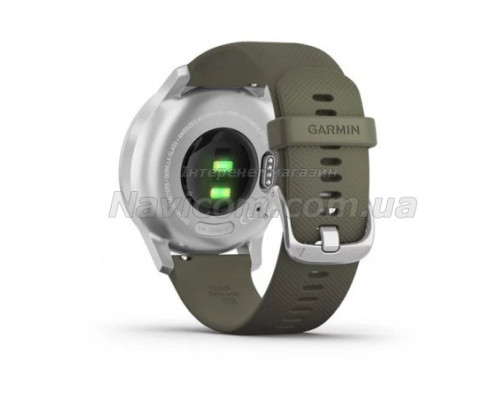 Смарт-годинник Garmin vivomove Style зі сріблястим корпусом