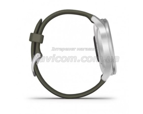 Смарт-годинник Garmin vivomove Style зі сріблястим корпусом