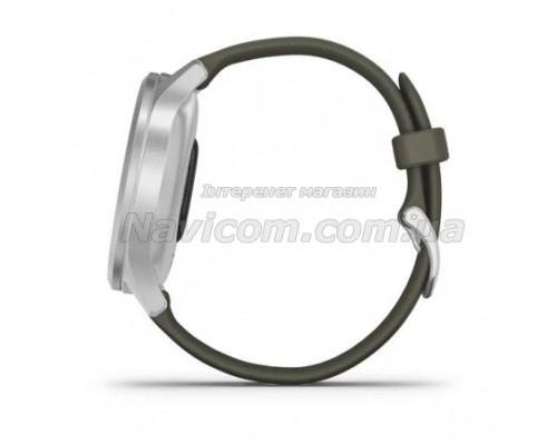 Смарт-годинник Garmin vivomove Style зі сріблястим корпусом