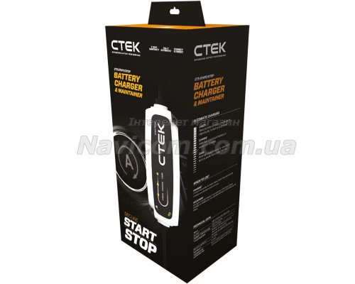 Зарядний пристрій CTEK CT5 START/STOP для акумуляторів 40-107