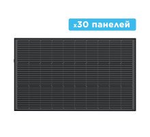 Набір сонячних панелей EcoFlow 30*400 Solar Panel Стаціонарні