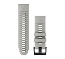 Ремінець Garmin QuickFit 26 мм силіконовий, туманно-сіро/моховий