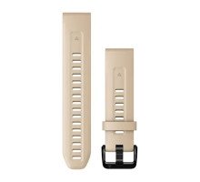 Ремінець для годинника Garmin QuickFit 20 fenix 7s силіконовий кольору вапняка