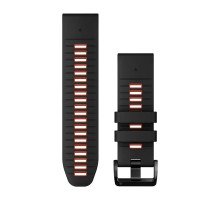 Ремінець Garmin QuickFit 26mm Silicone Band Black/Red