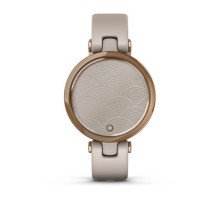 Смарт-годинник Garmin Lily Sport з рожево-золотистим безелем, світло-пісочним корпусом