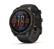 Смарт-годинник Garmin fenix 8 AMOLED (47 мм) Sapphire карбоново-сірі DLC титан
