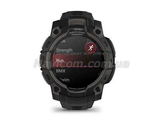 Смарт-часы Garmin Instinct 3 (45 мм) AMOLED черные