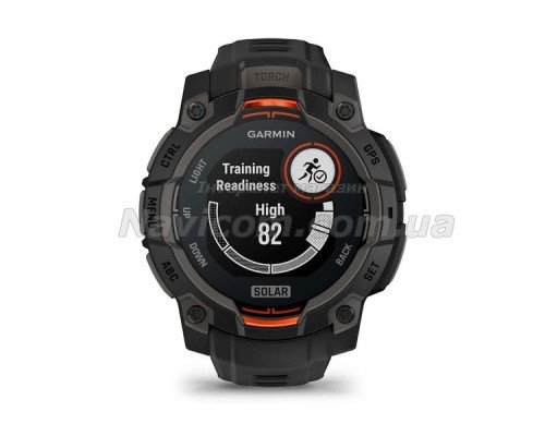 Смарт-часы Garmin Instinct 3 (45 мм) Solar черные