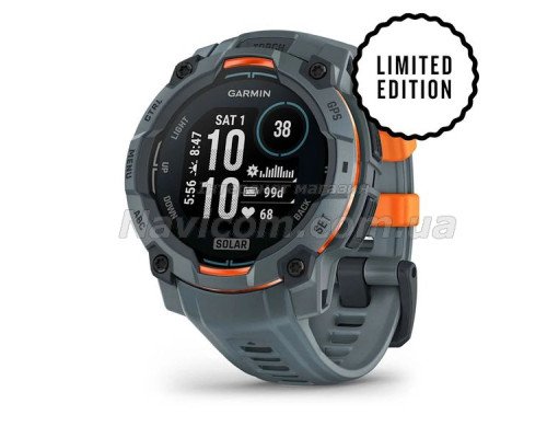 Смарт-часы Garmin Instinct 3 (45 мм) Solar сумеречные