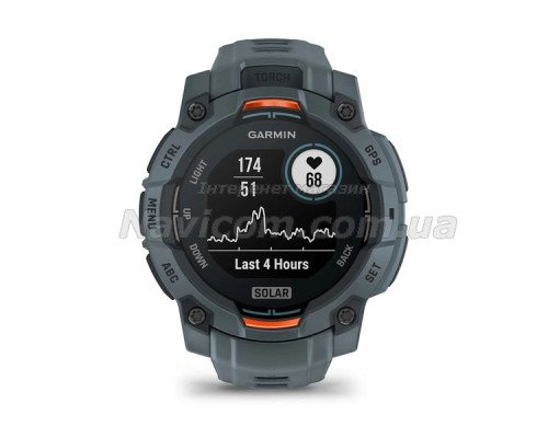 Смарт-часы Garmin Instinct 3 (45 мм) Solar сумеречные