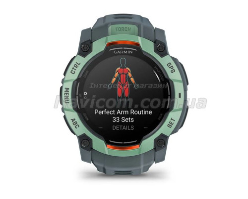 Смарт-часы Garmin Instinct 3 (50 мм) AMOLED неотропик/сумеречные