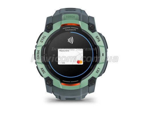 Смарт-годинник Garmin Instinct 3 (50 мм) AMOLED неотропік/сутінковий