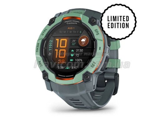 Смарт-часы Garmin Instinct 3 (50 мм) AMOLED неотропик/сумеречные
