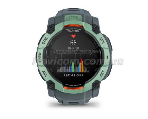 Смарт-часы Garmin Instinct 3 (50 мм) AMOLED неотропик/сумеречные