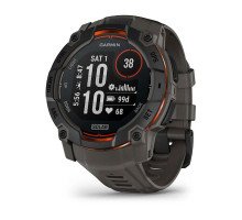 Смарт-годинник Garmin Instinct 3 (50 мм) Solar чорний/вугільний