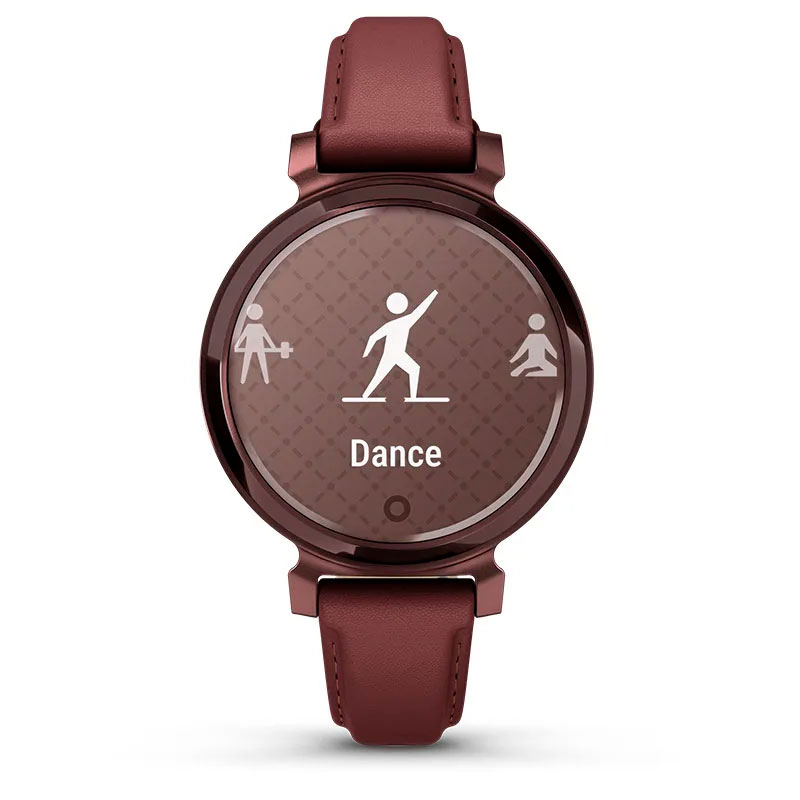 Смарт-годинник Garmin Lily 2 Classic кремово-золотистий із шкіряним ремінцем