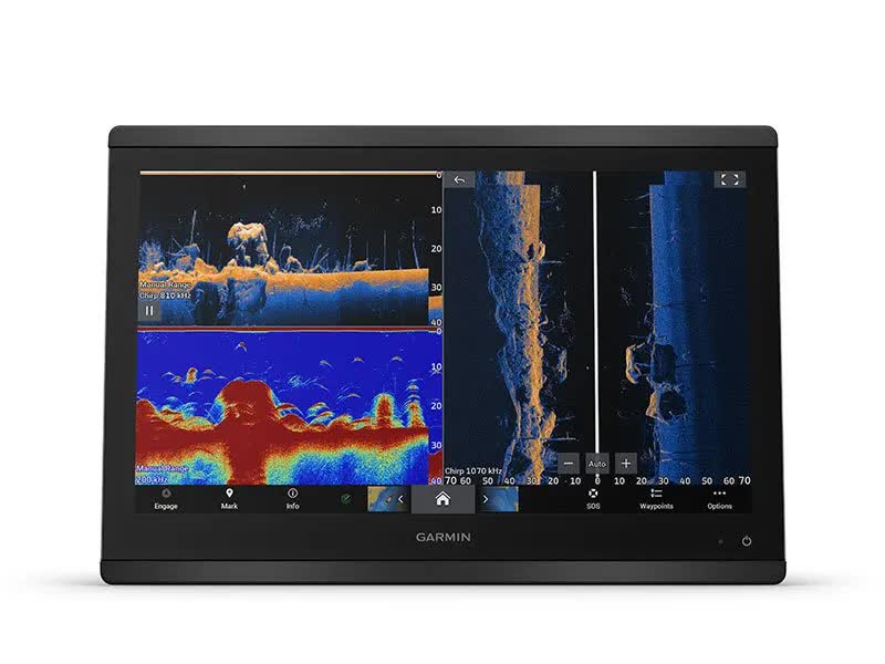 Підтримка традиційного та скануючого сонара Підтримка традиційного та скануючого сонара